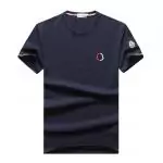 acheter tops t-shirts hommes moncler classic badge cap round neck